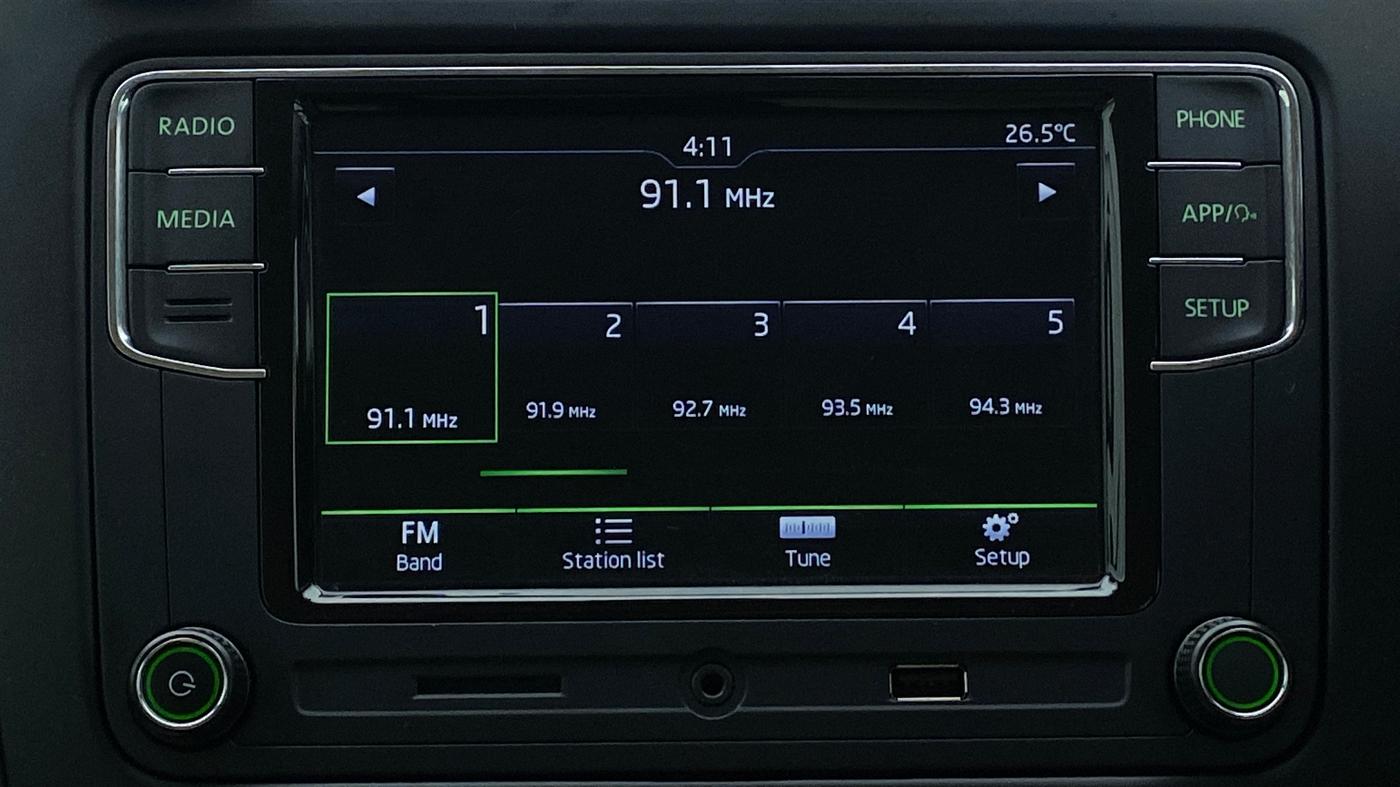 2020 Skoda Rapid STYLE 1.0 AT, Petrol, Automatic, 12,121 km, Infotainment System