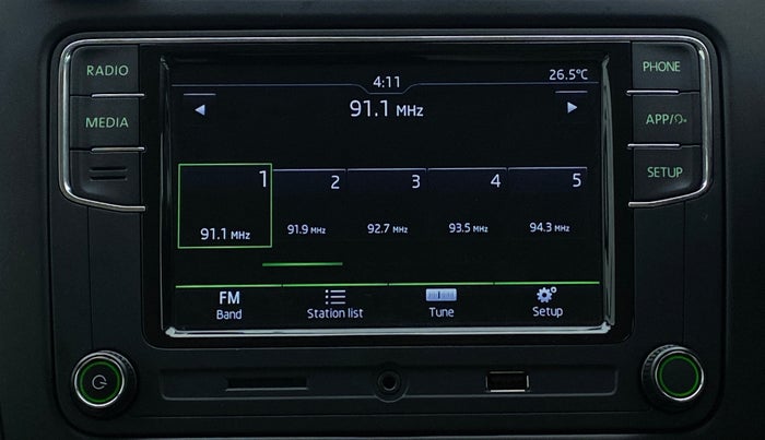 2020 Skoda Rapid STYLE 1.0 AT, Petrol, Automatic, 12,121 km, Infotainment System