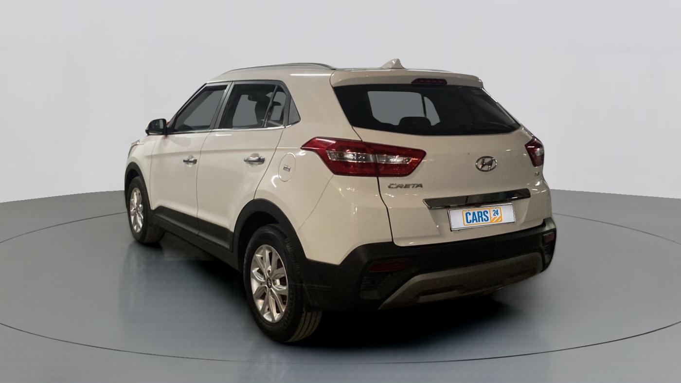 2019 Hyundai Creta SX 1.6 DIESEL, Diesel, Manual, 88,561 km, Left Back Diagonal