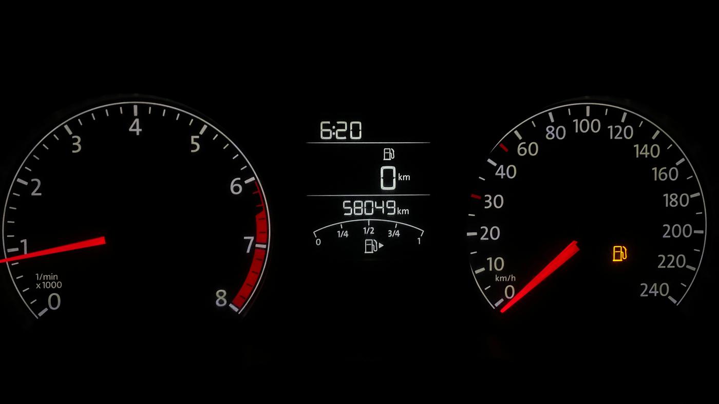 2016 Volkswagen Ameo HIGHLINE 1.2, Petrol, Manual, 58,049 km, Odometer Image