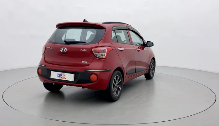2017 Hyundai Grand i10 ASTA 1.2 KAPPA VTVT, Petrol, Manual, 45,374 km, Right Back Diagonal