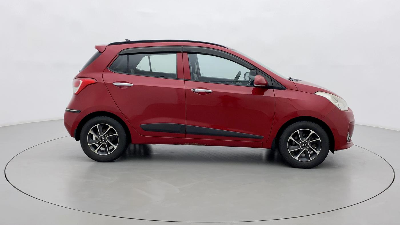 2017 Hyundai Grand i10 ASTA 1.2 KAPPA VTVT, Petrol, Manual, 45,374 km, Right Side View
