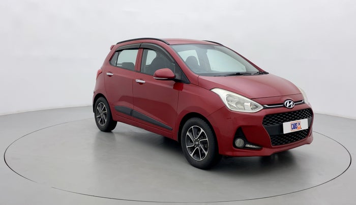 2017 Hyundai Grand i10 ASTA 1.2 KAPPA VTVT, Petrol, Manual, 45,374 km, Right Front Diagonal