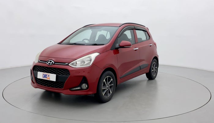 2017 Hyundai Grand i10 ASTA 1.2 KAPPA VTVT, Petrol, Manual, 45,374 km, Left Front Diagonal