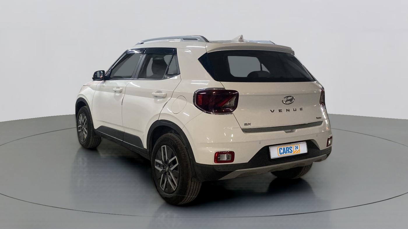 2022 Hyundai VENUE SX 1.0 TURBO IMT, Petrol, Manual, 6,247 km, Left Back Diagonal