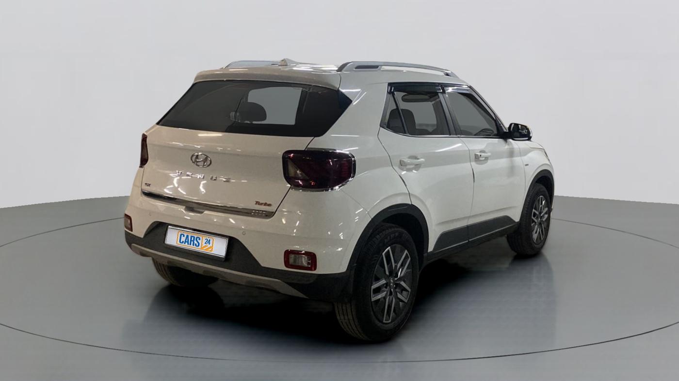 2022 Hyundai VENUE SX 1.0 TURBO IMT, Petrol, Manual, 6,247 km, Right Back Diagonal