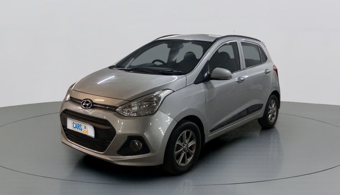 2015 Hyundai Grand i10 ASTA (O) 1.2 KAPPA VTVT, Petrol, Manual, 66,196 km, Left Front Diagonal
