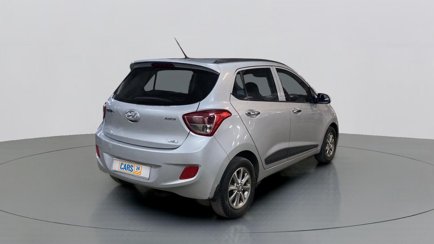 2015 Hyundai Grand i10 ASTA (O) 1.2 KAPPA VTVT, Petrol, Manual, 66,196 km, Right Back Diagonal