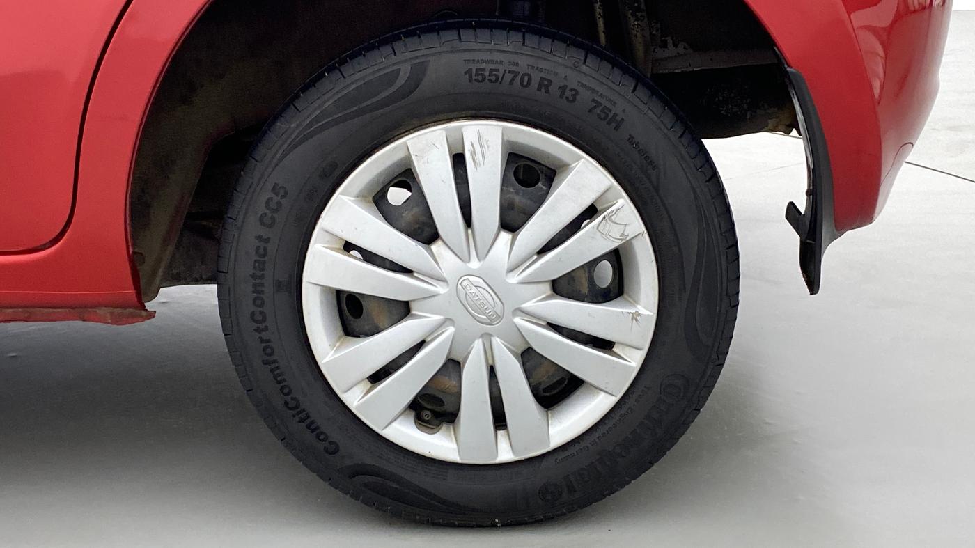 2014 Datsun Go T, Petrol, Manual, 41,239 km, Left Rear Wheel