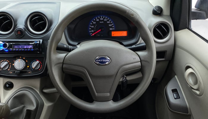 2014 Datsun Go T, Petrol, Manual, 41,239 km, Steering Wheel Close Up