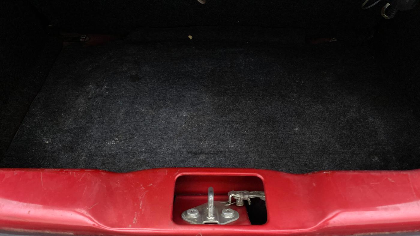 2014 Datsun Go T, Petrol, Manual, 41,239 km, Boot Inside