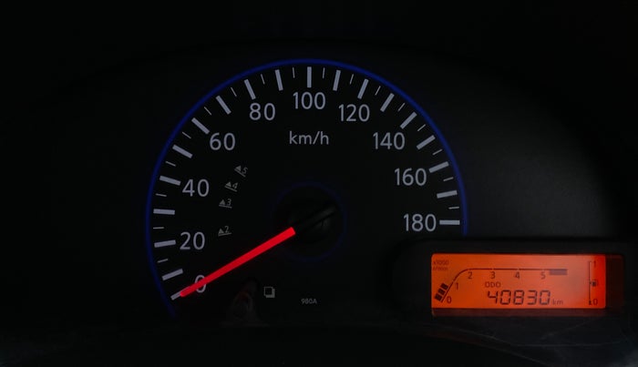 2014 Datsun Go T, Petrol, Manual, 41,239 km, Odometer Image