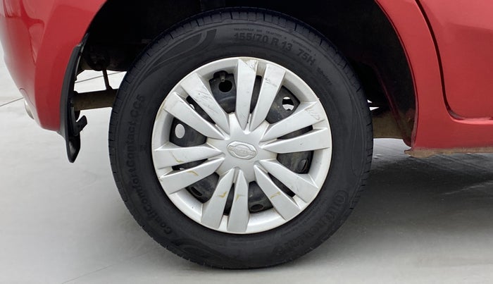 2014 Datsun Go T, Petrol, Manual, 41,239 km, Right Rear Wheel