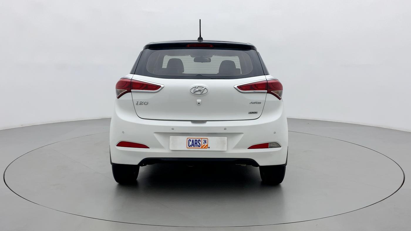 2017 Hyundai Elite i20 ASTA 1.4 CRDI DUAL TONE, Diesel, Manual, 86,644 km, Back/Rear