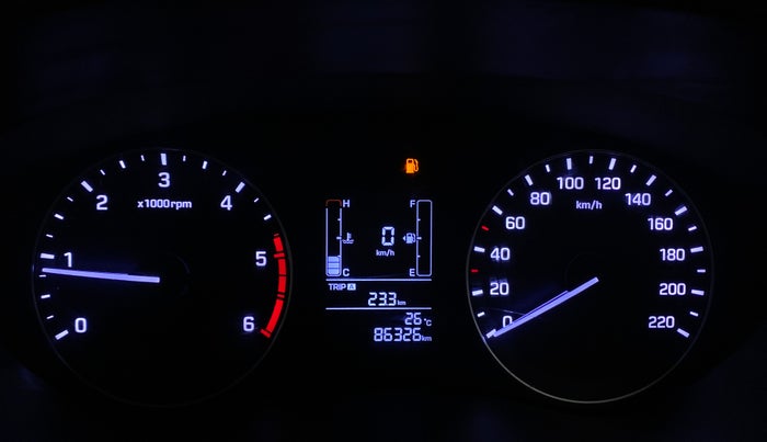 2017 Hyundai Elite i20 ASTA 1.4 CRDI DUAL TONE, Diesel, Manual, 86,644 km, Odometer Image