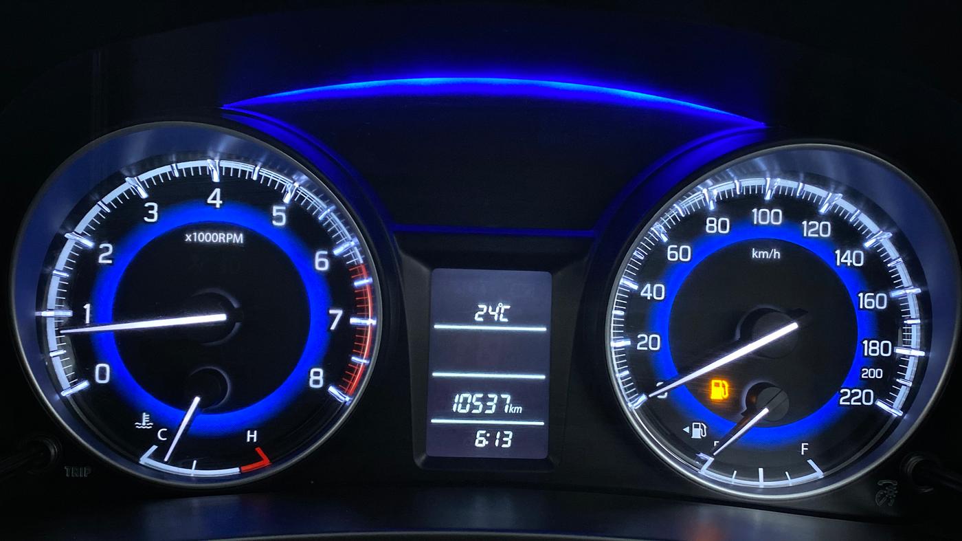 2021 Maruti Baleno DELTA PETROL 1.2, Petrol, Manual, 10,568 km, Odometer Image