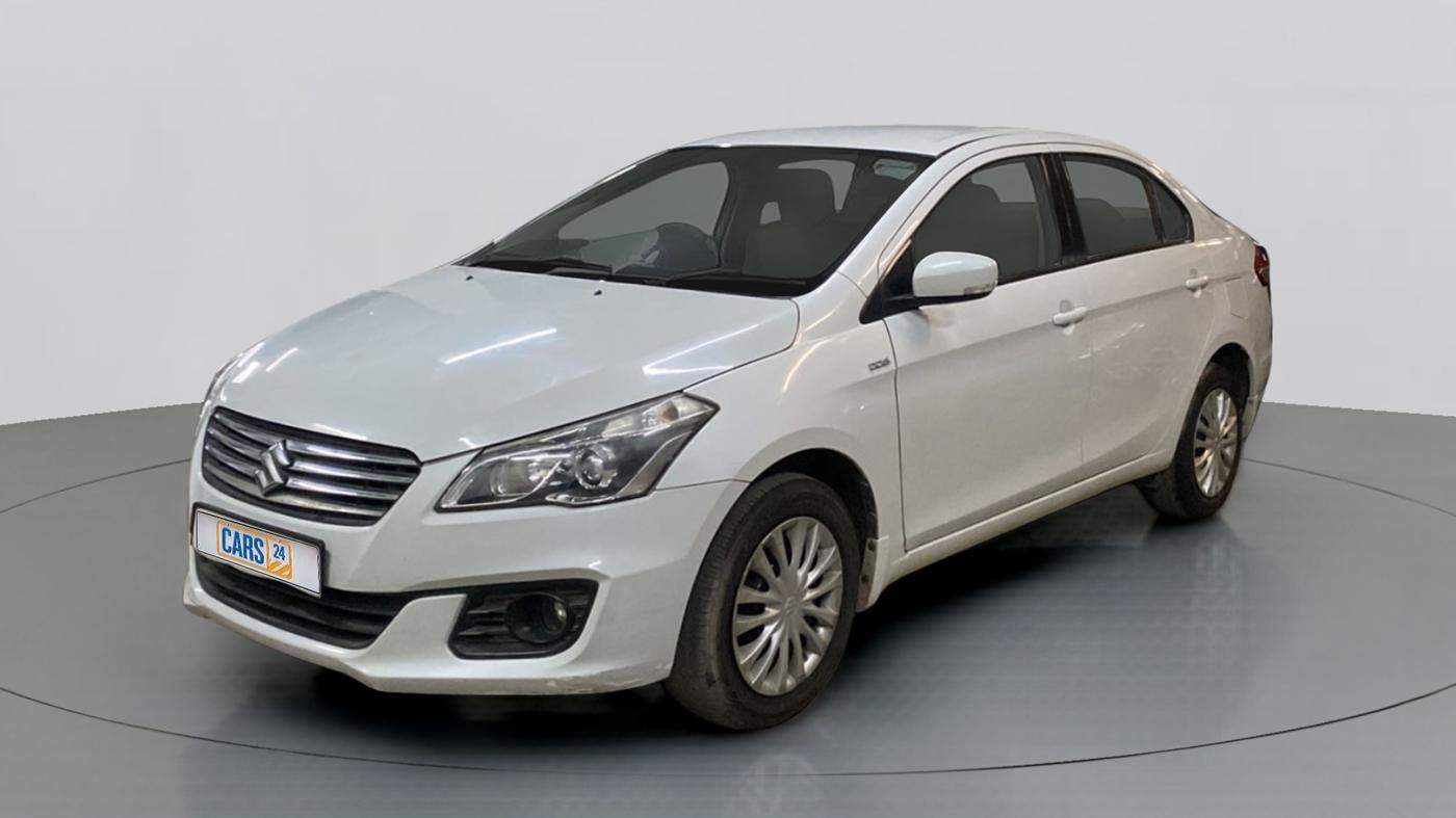 2017 Maruti Ciaz VDI+ SHVS, Diesel, Manual, 74,813 km, Left Front Diagonal