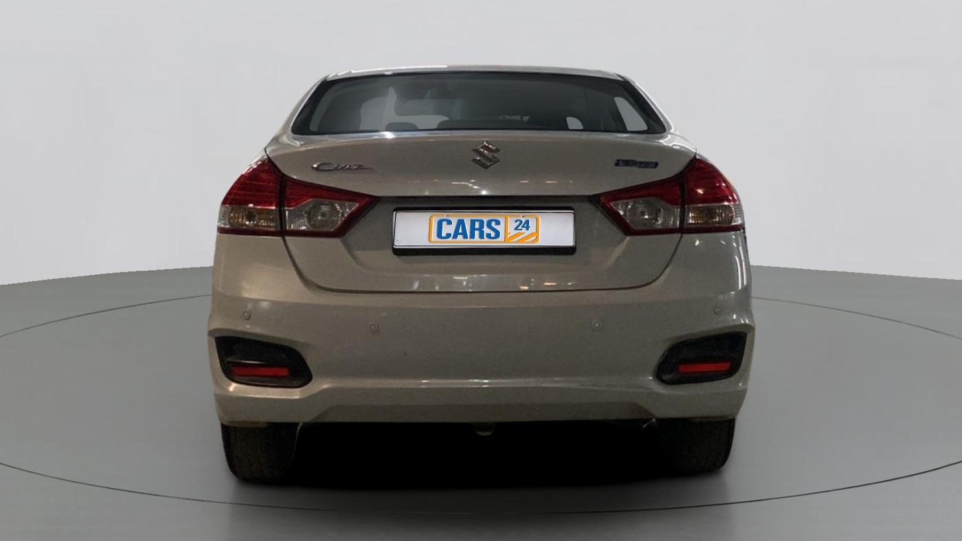 2017 Maruti Ciaz VDI+ SHVS, Diesel, Manual, 74,813 km, Back/Rear