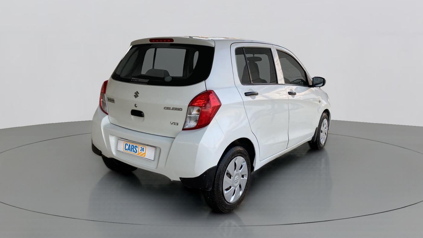 2014 Maruti Celerio VXI AMT, Petrol, Automatic, 97,061 km, Right Back Diagonal