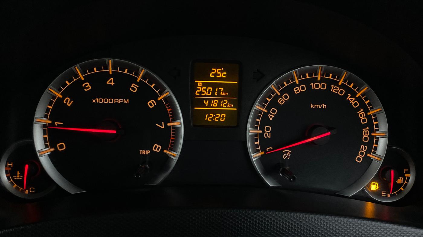 2016 Maruti Swift Dzire ZXI, Petrol, Manual, 41,812 km, Odometer Image