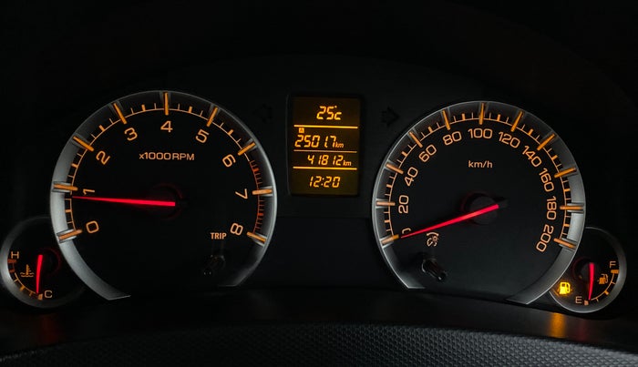 2016 Maruti Swift Dzire ZXI, Petrol, Manual, 41,812 km, Odometer Image