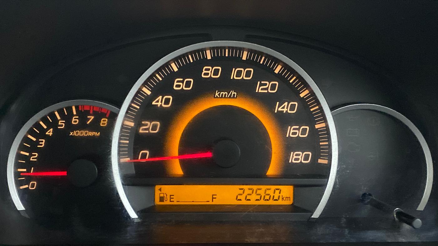 2016 Maruti Wagon R 1.0 VXI, Petrol, Manual, 22,560 km, Odometer Image