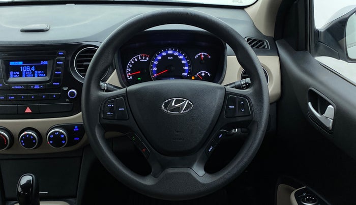 2017 Hyundai Xcent S AT 1.2, Petrol, Automatic, 9,266 km, Steering Wheel Close Up