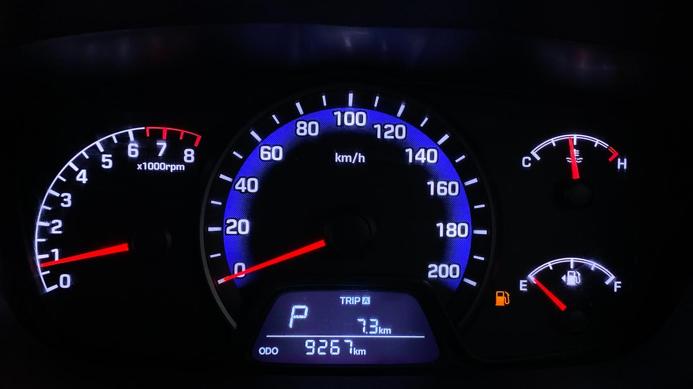2017 Hyundai Xcent S AT 1.2, Petrol, Automatic, 9,266 km, Odometer Image