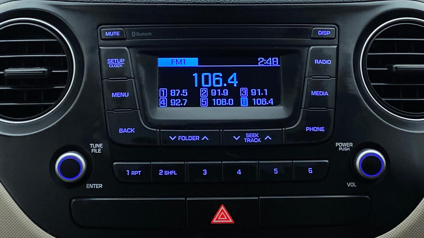 2017 Hyundai Xcent S AT 1.2, Petrol, Automatic, 9,266 km, Infotainment System