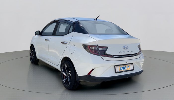 2021 Hyundai AURA S 1.2 AMT, Petrol, Automatic, 6,991 km, Left Back Diagonal