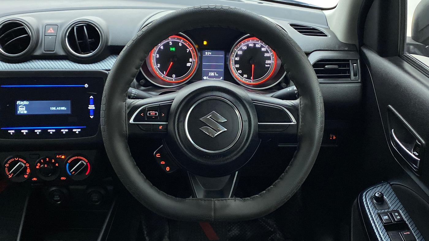 2022 Maruti Swift VXI, Petrol, Manual, 3,367 km, Steering Wheel Close Up