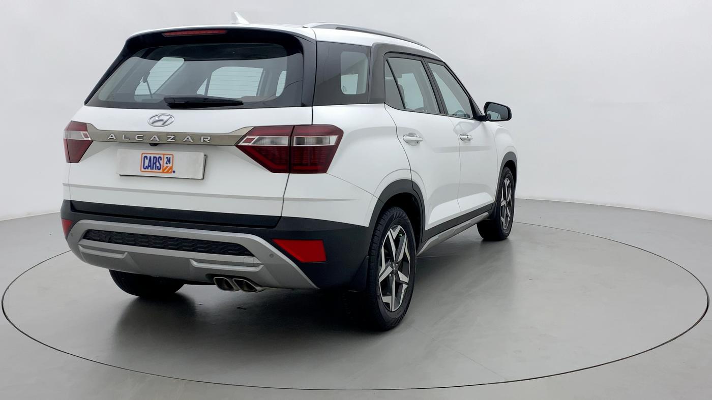 2022 Hyundai ALCAZAR PRESTIGE 1.5 MT 7STR, Diesel, Manual, 16,747 km, Right Back Diagonal