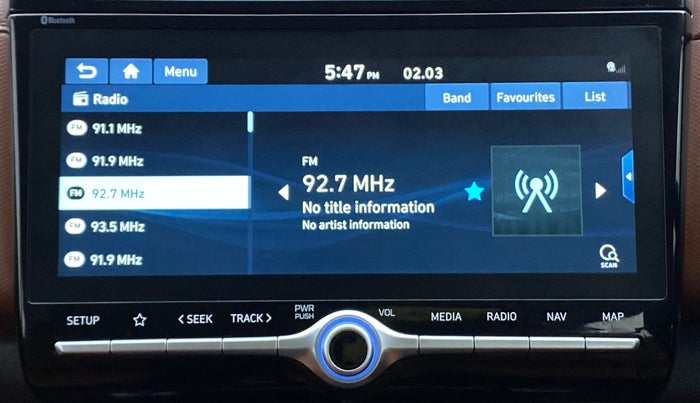 2022 Hyundai ALCAZAR PRESTIGE 1.5 MT 7STR, Diesel, Manual, 16,747 km, Infotainment System