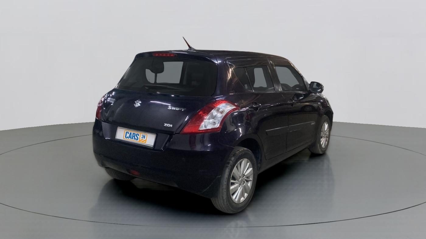 2016 Maruti Swift ZDI, Diesel, Manual, 42,885 km, Right Back Diagonal