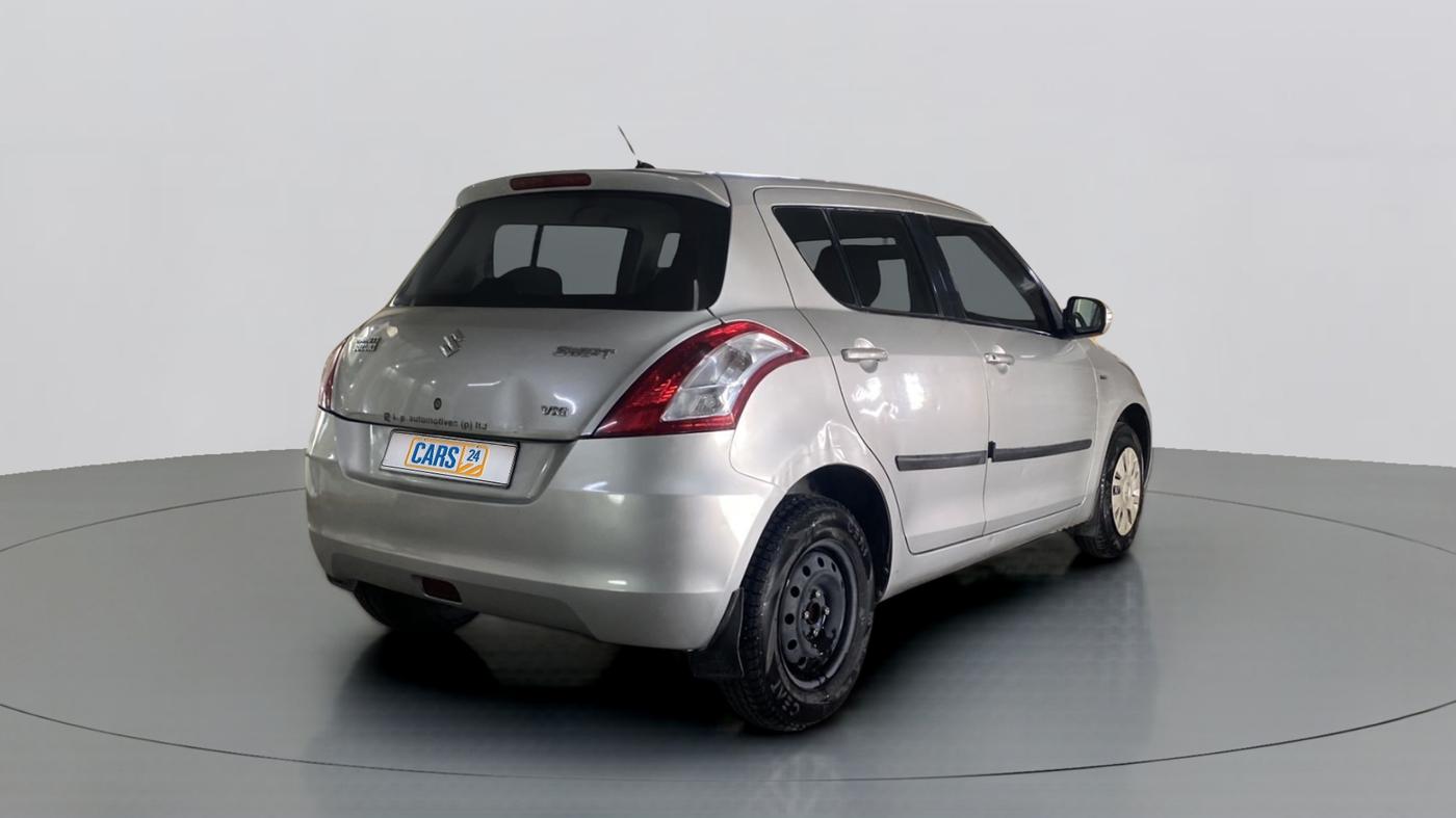 2013 Maruti Swift VXI, Petrol, Manual, 83,096 km, Right Back Diagonal