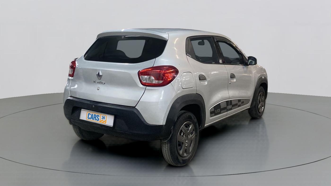 2017 Renault Kwid 1.0 RXT Opt, Petrol, Manual, 64,951 km, Right Back Diagonal