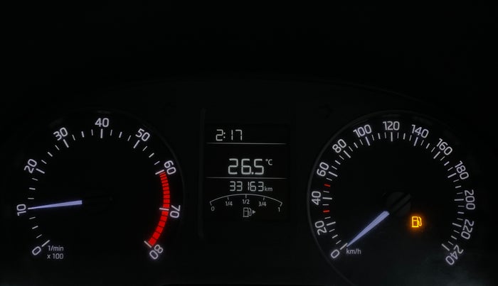 2020 Skoda Rapid ACTIVE 1.0 TSI, Petrol, Manual, 33,163 km, Odometer Image