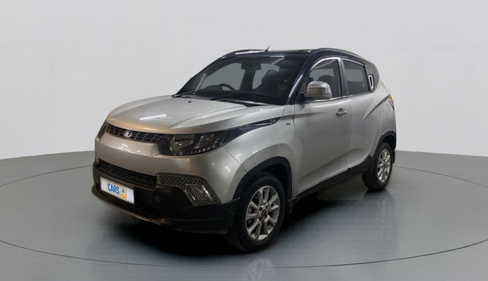 2017 Mahindra Kuv100 K8 6 STR DUAL TONE, Petrol, Manual, 51,201 km, Left Front Diagonal