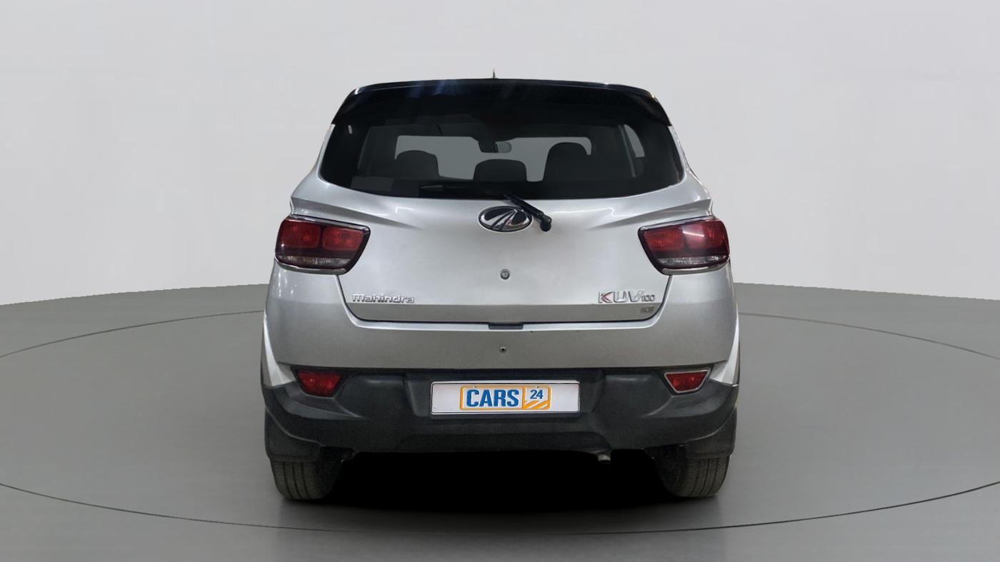 2017 Mahindra Kuv100 K8 6 STR DUAL TONE, Petrol, Manual, 51,201 km, Back/Rear
