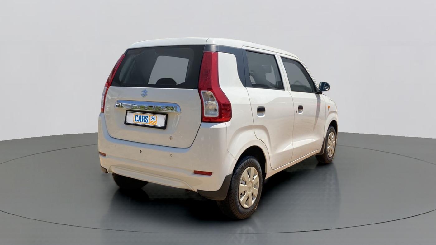 2019 Maruti New Wagon-R LXI 1.0, Petrol, Manual, 21,382 km, Right Back Diagonal