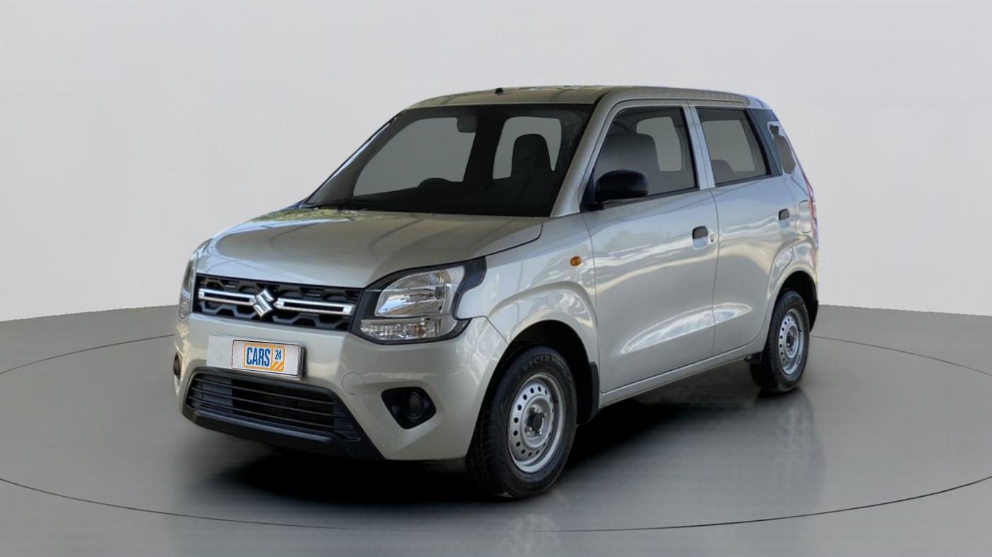 2019 Maruti New Wagon-R LXI CNG 1.0, CNG, Manual, 14,106 km, Left Front Diagonal