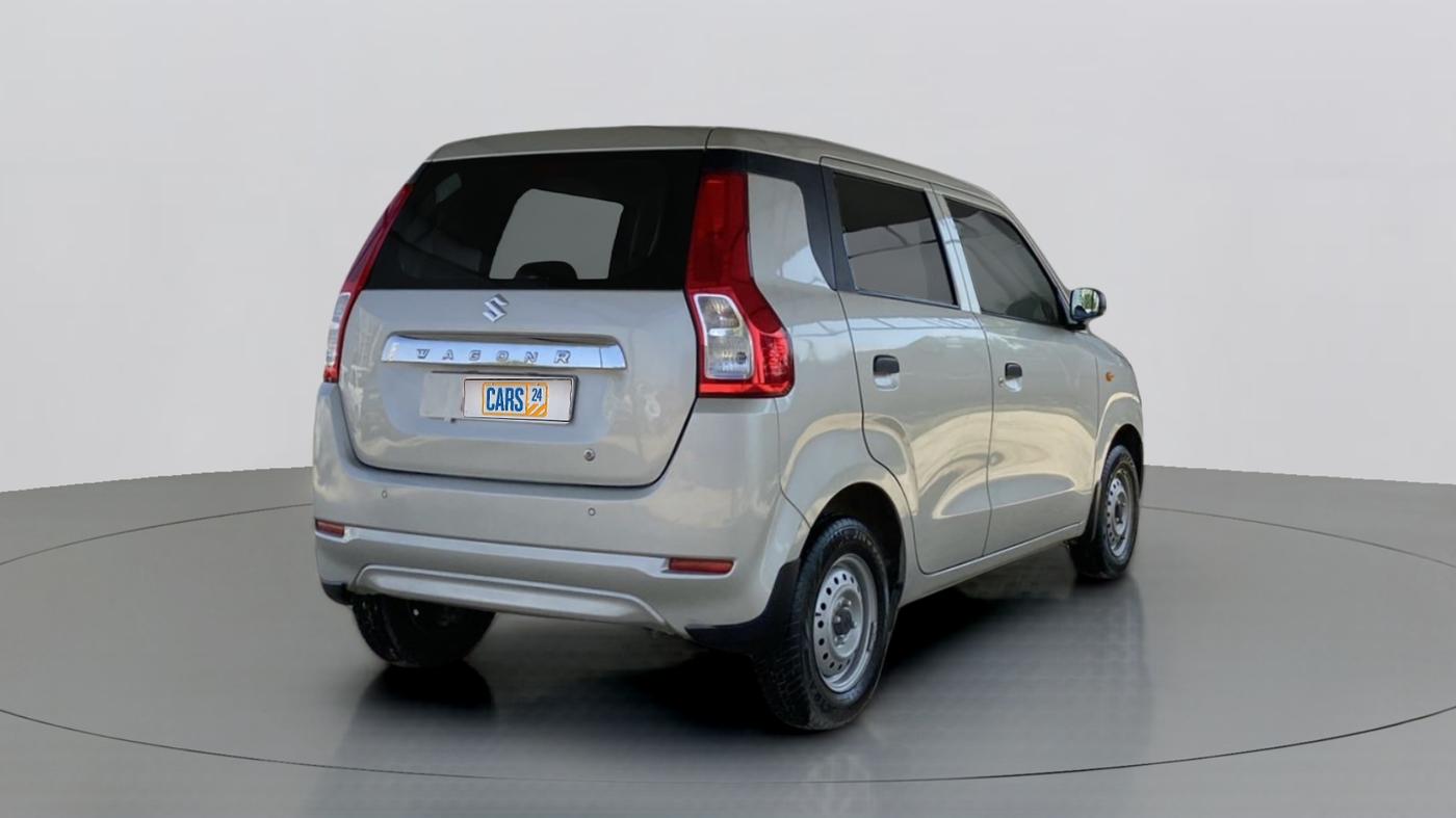 2019 Maruti New Wagon-R LXI CNG 1.0, CNG, Manual, 14,106 km, Right Back Diagonal