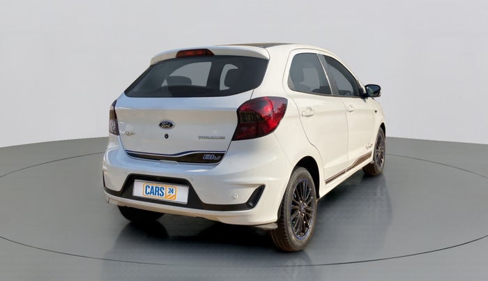 2019 Ford New Figo 1.2 TITANIUM BLU, Petrol, Manual, 39,636 km, Right Back Diagonal