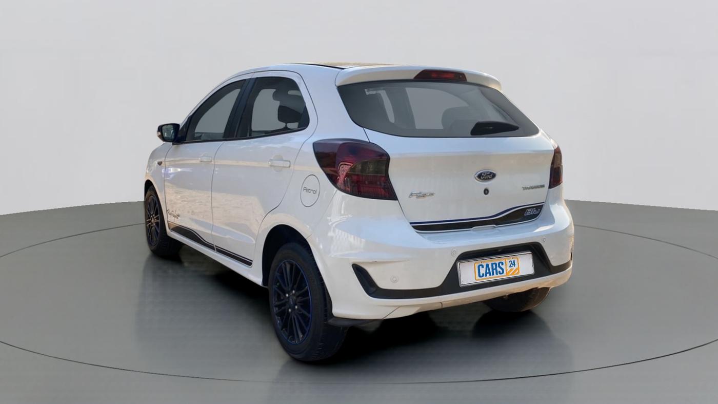 2019 Ford New Figo 1.2 TITANIUM BLU, Petrol, Manual, 39,636 km, Left Back Diagonal