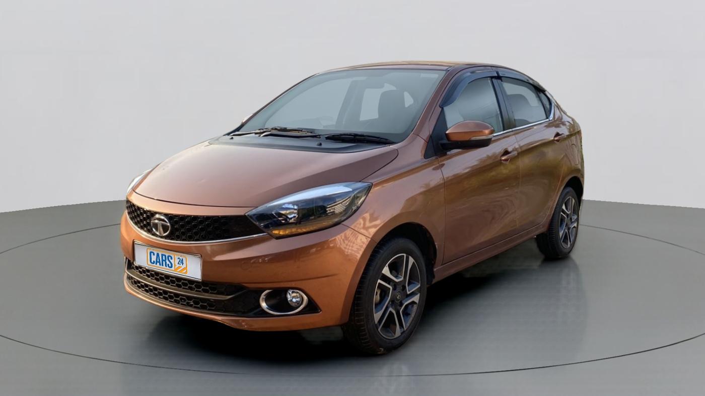 2018 Tata TIGOR XZA PETROL, Petrol, Automatic, 33,065 km, Left Front Diagonal