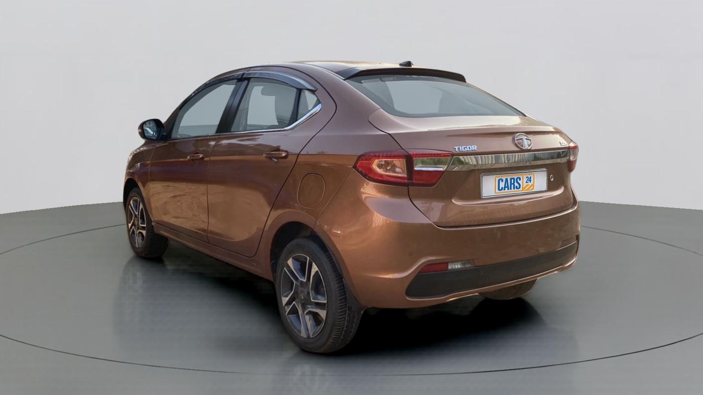 2018 Tata TIGOR XZA PETROL, Petrol, Automatic, 33,065 km, Left Back Diagonal