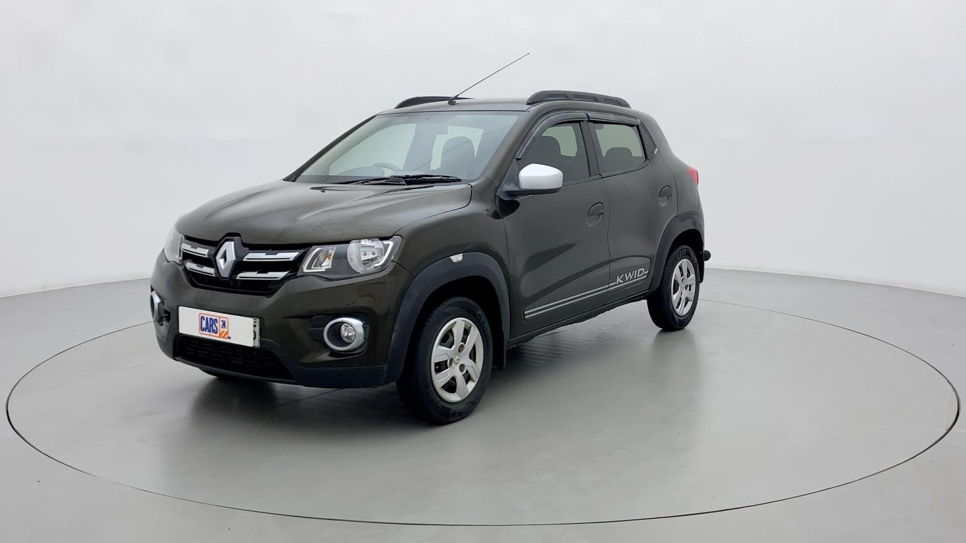 2018 Renault Kwid 1.0 RXT Opt, Petrol, Manual, 84,205 km, Left Front Diagonal