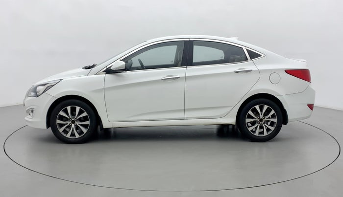 2017 Hyundai Verna 1.6 CRDI SX (O) AT, Diesel, Automatic, 76,409 km, Left Side