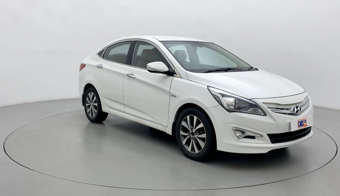 2017 Hyundai Verna 1.6 CRDI SX (O) AT, Diesel, Automatic, 76,409 km, Right Front Diagonal