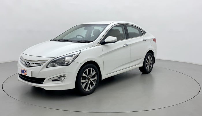 2017 Hyundai Verna 1.6 CRDI SX (O) AT, Diesel, Automatic, 76,409 km, Left Front Diagonal